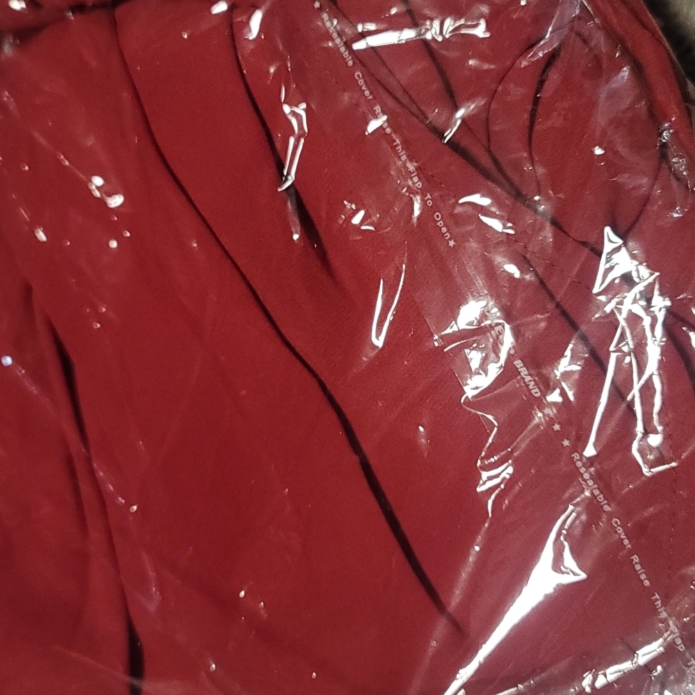 Cranberry Surplice romper - Picture 2 of 2